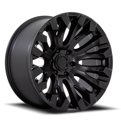 Aluminum Wheels 18X9 Quake D831 5 On 139.7 Blackout 78.1 Bore 1 Offset Fuel Off Road Wheels