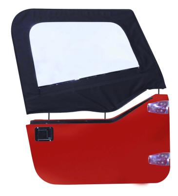 Black Denim Upper Door Skin Set for TJ Wrangler Sold in Pairs Only RT Off Road