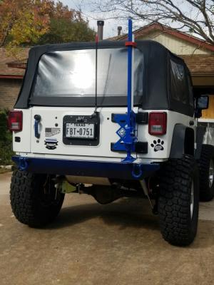 07-18 Jeep Wrangler JK 2/4 Door Hi Lift Tailgate Mount Excessive Industries