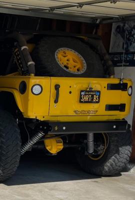 07-18 Jeep Wrangler JK 2/4 Door Comp Series Rear Bumper Excessive Industries