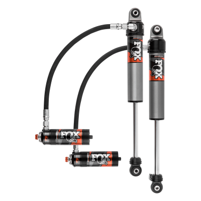 2018-2024 Jeep JL No Mojave Front Performance Elite 2.5 Remote Reservoir 3.5-4 Inch Lift Dual Speed Compression Adjuster Fox Offroad Shocks