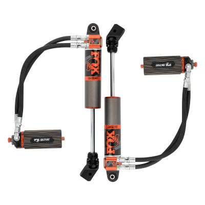 20-Up Jeep Gladiator Front Internal Bypass Factory Race 3.0 Remote Reservoir 2-3 Inch Lift Dual Speed Compression Adjuster Fox Offroad Shocks