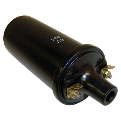 Ignition Coil for 1941-1958 Jeep & Willys Vehicles w/ 6-Volt Electrical System Crown Automotive