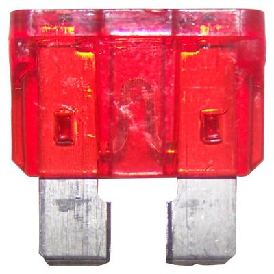 10 Amp Fuse for Multiple Vehicles (Red) Crown Automotive