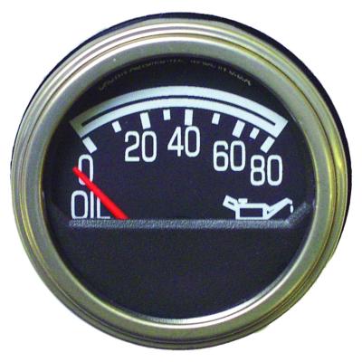 Oil Pressure Gauge for 1979-1986 Jeep CJ-5, CJ-7, CJ-8 w/ 3 Threaded Studs Crown Automotive