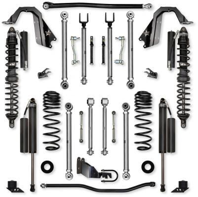 3.5 Inch X-Factor PRO Coilover Mid-Arm Suspension System for Jeep Wrangler JLU Diesel Models Comp Stage 1 Rock Krawler