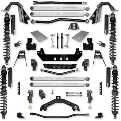 4.5 Inch X-Factor X2 Pro Elite Coilover Long-Arm Suspension System for Jeep Wrangler JL Gas Models Trail Runner System Stage 1 Rock Krawler