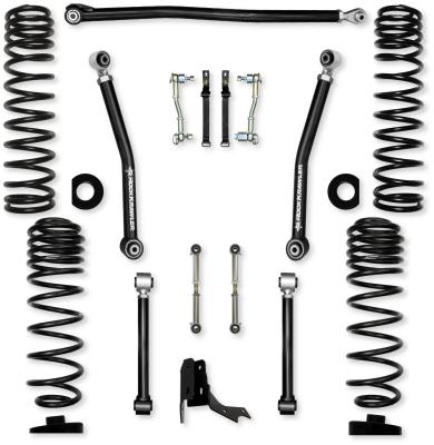3.0 Inch Overland Mid-Arm Suspension System for Jeep Gladiator JT Diesel Models With No Shocks Rock Krawler