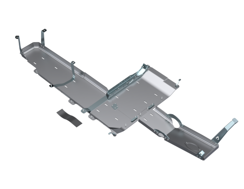 JT Gladiator Full Bellypan With Oil Door - 3.0L Diesel Aluminum Artec Industries