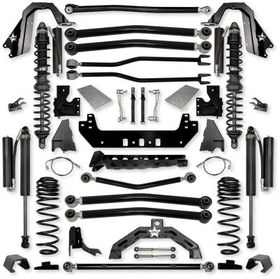 4.5 Inch Adventure X2 Coilover Long-Arm Suspension System for Jeep Gladiator JT Gas Models Comp Stage 1 Rock Krawler