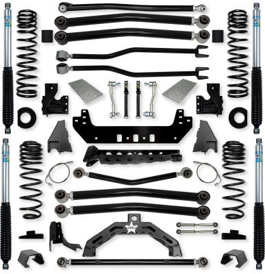 4.5 Inch Adventure X2 Long-Arm Suspension System for Jeep Gladiator JT Diesel Models With Bilstein Shocks Rock Krawler