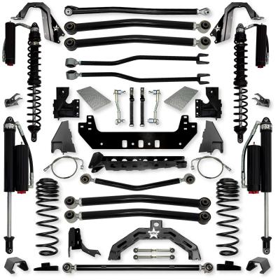 4.5 Inch Adventure X2 Coilover Long-Arm Suspension System for Jeep Gladiator JT Diesel Models Comp System Stage 2 Rock Krawler