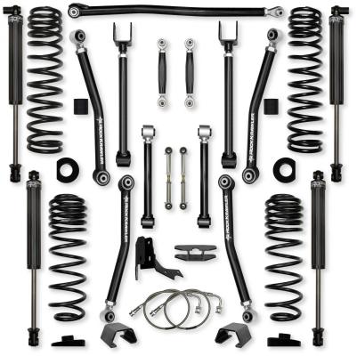 4.5 Inch Adventure X No Limits Mid-Arm System for Jeep Gladiator JT Diesel Models With IFP Shocks Rock Krawler