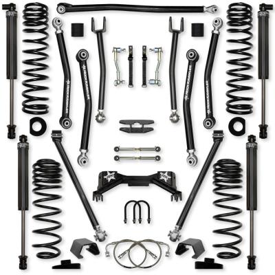 4.5 Inch Pro X Mid-Arm Suspension System for Jeep Gladiator JT Gas Models With IFP Shocks Rock Krawler