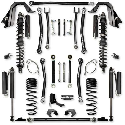 4.5 Inch X-Factor Coilover Mid-Arm Suspension System for Jeep Gladiator JT Diesel Models Comp Stage 1 Rock Krawler