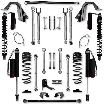 4.5 Inch X-Factor PRO Coilover Mid-Arm Suspension System for Jeep Gladiator JT Diesel Models Comp System Stage 2 Rock Krawler