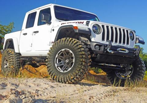 4 Inch Dual Rate Coil Lift Kit 2020-2025 Jeep Gladiator Including Rubicon with Shock Extensions Will Not fit Mojave Edition Superlift