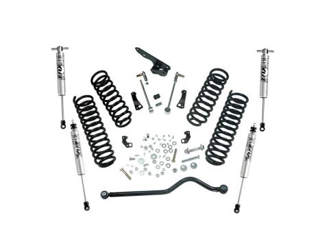 4 Inch Lift Kit 2007-2018 Jeep Wrangler JK 2-Door with Fox Shocks Superlift