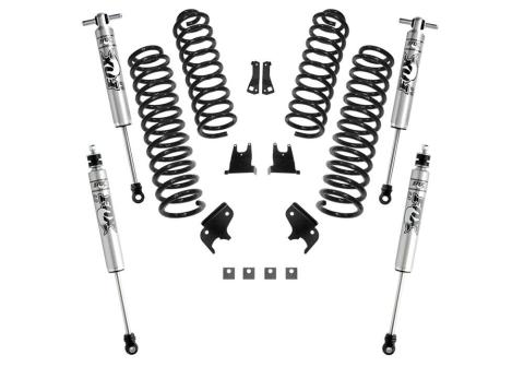 2.5 Inch Lift Kit 2007-2018 Jeep Wrangler JK 4-Door with Fox 2.0 Series Shocks Superlift