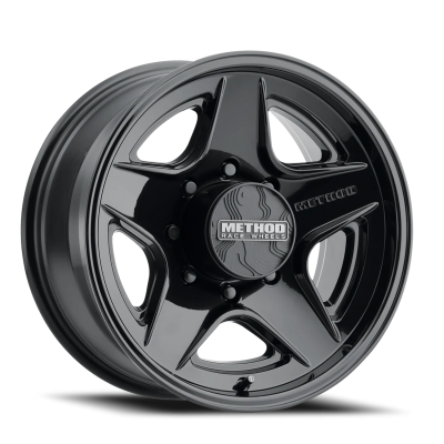 Aluminum Wheels 18x9 MR319 Bolt Pattern 8 On 170 Offset 18 Lip Size 1.06 Gloss Black GB Method
