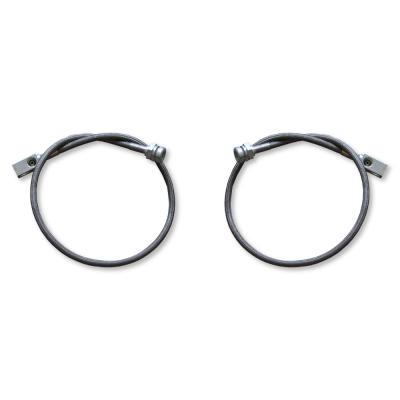 97-06 TJ Wrangler and Unlimited LJ Front Stainless Steel Long Travel Brake Lines Rock Krawler