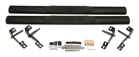 SIDE STEPS WITH TEXTURED POWDER COAT FINISH for 2 Door Jeep JK Wrangler RT Off Road