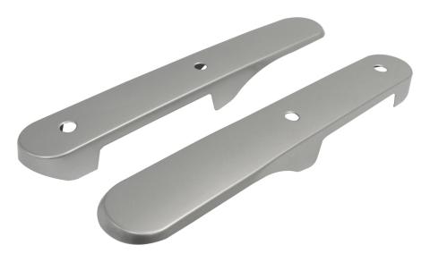 Exterior Door Handle Trim 2007-2010 JK Wrangler Silver Set Of 2 RT Off Road