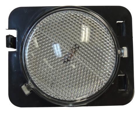 Clear Side Marker Light, Right Front, w/ Amber Bulb for Jeep 07-18 JK Wrangler RT Off Road