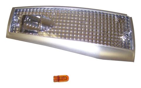 Left Front Side Marker Lamp for 84-86 Jeep XJ, MJ (Clear w/ Amber Bulb) RT Off Road