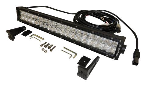 Light Bar 21.5 inch x 3.5 inch x 3 inch Universal Mounting Brackets Stainless Steel hardware Full wiring harness with waterproof Deutsch Connectors RT Off Road