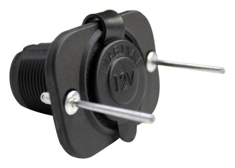 Marine-Grade Power Socket for Universal Applications, Rated at 20A RT Off Road