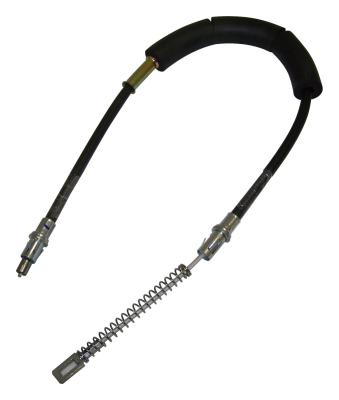 32.75 inch Left Parking Brake Cable for 1987-90 YJ Wrangler w/ Rear Disc Conv. RT Off Road