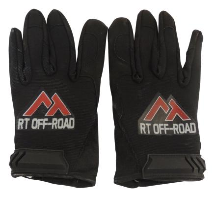 Work Gloves One size fits most RT OFF Road Logo Seamless Synthetic Leather Palm Stretch Panels On The Palm RT Off Road