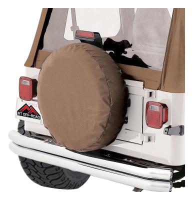 Spare Tire Cover Spice Fits 33 Inch-35 Inch Diameter Tire RT Off Road