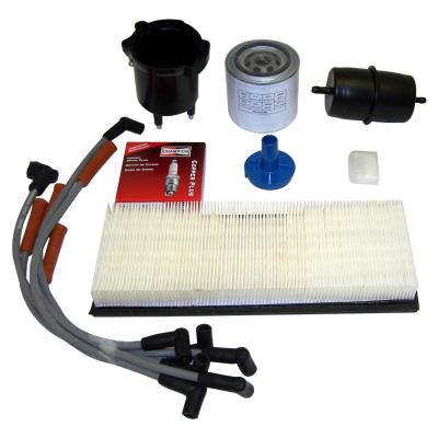 Tune Up Kit for 1987-1990 Jeep YJ Wrangler w/ 2.5L Engine, w/ EFI Crown Automotive