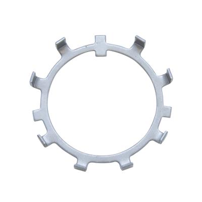 Spindle Nut Retainer 2.030 Inch I.D. 8 Bent Over Tabs. 2.030 Inch Id Bent Tab Retainer 8 Bent Over Tabs D50/ D60 Replaces 33733 Yukon Gear