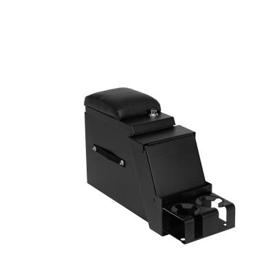 Deluxe Stereo Center Console Universal 6 1/2 Inch Wide Black Tuffy Security Products