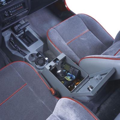 Series II Center Console - 97-06 Wrangler TJ w/o Factory Subwoofer Full Black Tuffy Security Products