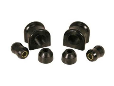 Suspension Stabilizer Bar Bushing Kit Front Black 30.5mm 97-06 TJ Rugged Ridge