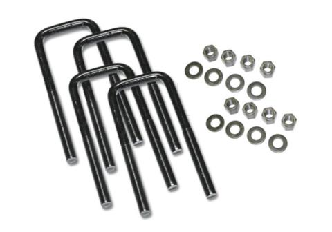 U-Bolt 4 Pack 9/16 x 2 1/2 x 11 Sq with Hardware Superlift