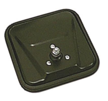 Mirror Head CJ Style Black Left And Right 1955-1983 CJ5 1955-1975 CJ6 1976-1986 CJ7 And 1981-1986 CJ8 Scrambler OMIX