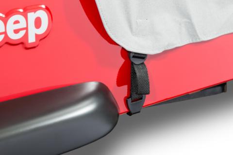 Jeep TJ Full Door Cab Cover For 92-06 Jeep Wrangler TJ Gray Denim MasterTop