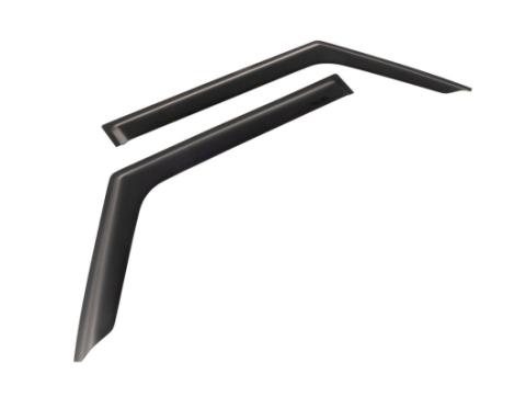 Window Visors Matte Black 18-Present Jeep Wrangler Jl 2-Dr Rugged Ridge