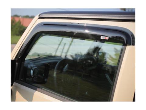 Window Rain Deflectors 07-18 Jeep Wrangler JK Rugged Ridge
