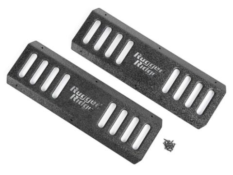 RRC Side Armor Guard Plate Kit 07-18 Jeep Wrangler JK Rugged Ridge