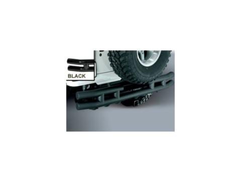 Double Tube Bumper Rear 3 Inch Hitch 87-06 Jeep Wrangler YJ/TJ Rugged Ridge