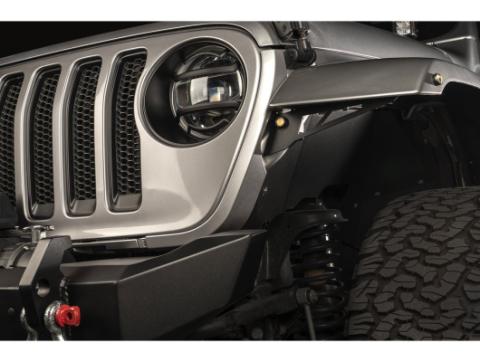 Chop Brackets Front Fender 18-Present Jeep Wrangler &amp; Gladiator Jl/Jt Non-Rubicon Rugged Ridge