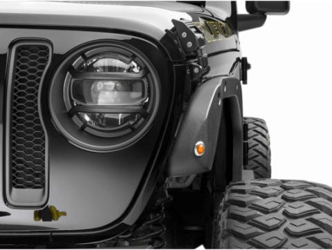 Fender Flare Delete Kit F/R Black Jeep Rugged Ridge