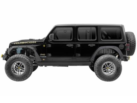 Fender Flare Delete Kit F/R Black Jeep Rugged Ridge