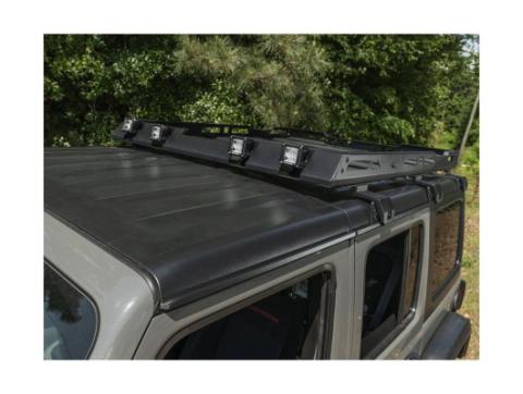 Roof Rack W/ Basket Ht Black Jeep Rugged Ridge